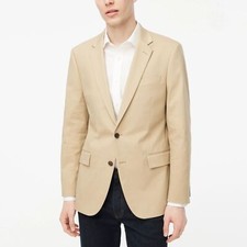 J. Crew Men's Slim Fit Thompson Blazer Size 40 Regular NWT 365 TruTemp Jacket