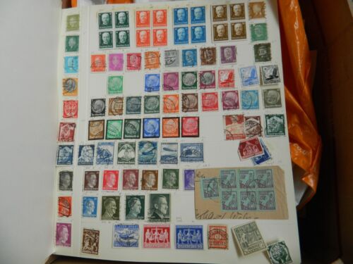 10.5KG WORLD LOT IN LARGE BOX (STAMPS ON MANY LOOSE PAGES ETC.) - 第 4/24 張圖片