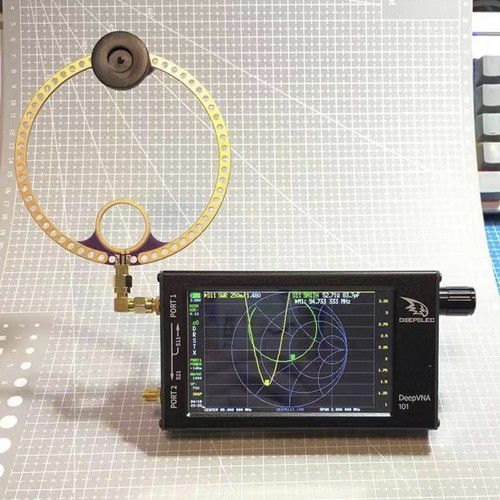 2 SZT. Donut VHF UHF FM Mini Loop Antena 400M-470MHz 80M-150MHz SMA Loop Antena - Zdjęcie 8 z 12