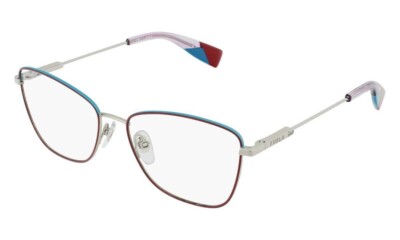 Lunettes de vue Furla VFU447 Violet bleu vert canard monture