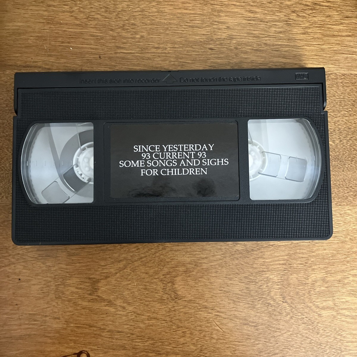Current 93 VHS Tape - Since Yesterday RARE | eBay