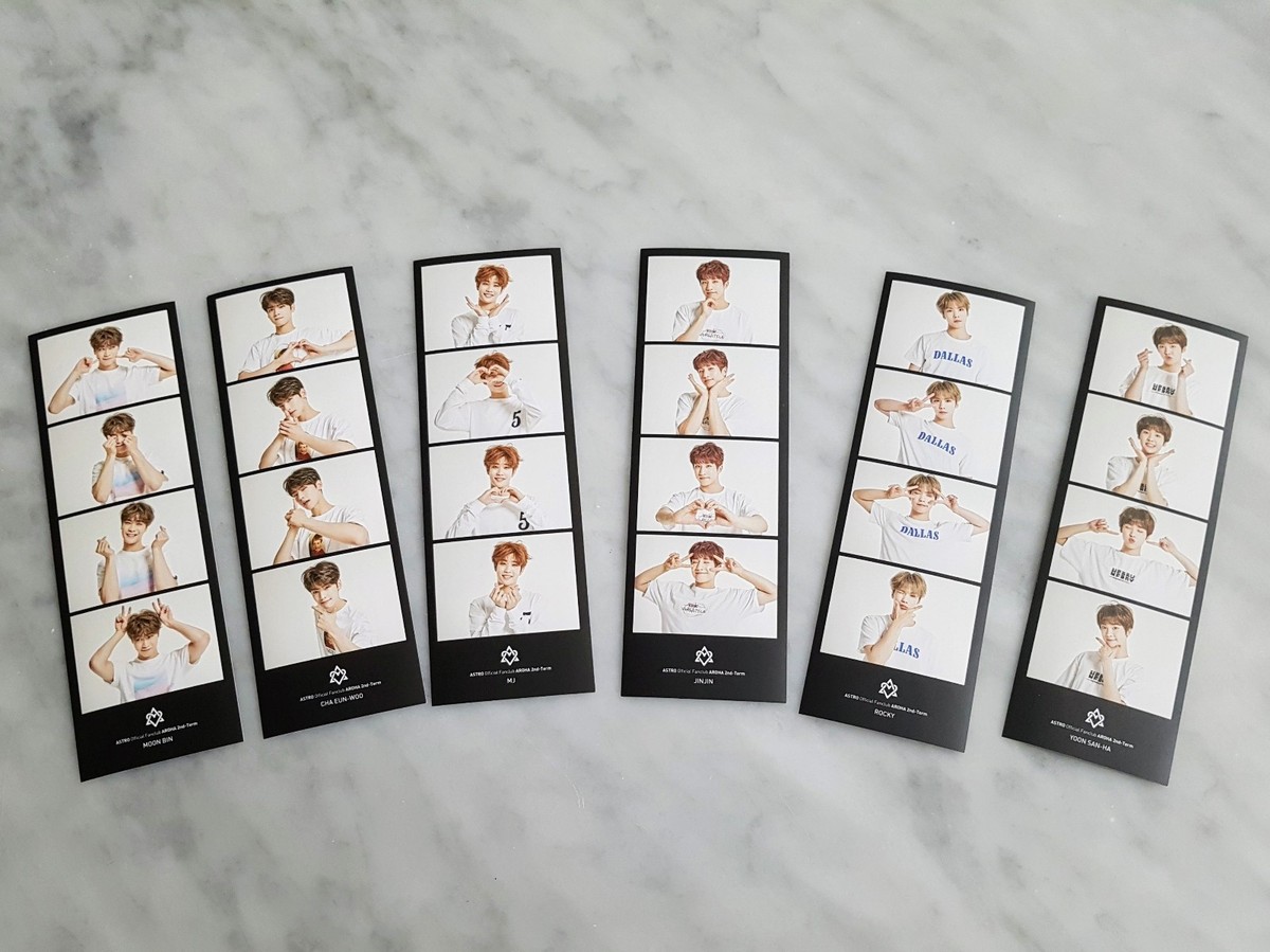ASTRO Official Fanclub AROHA 2nd term Lenticular Photocard