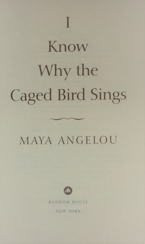 MAYA ANGELOU-I Know Why the Caged Bird Sings-Novel-BRAND NEW 2015 Random House! - Picture 4 of 6
