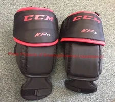 CCM Goalie KP1.5 Knee Pad Guards ! Senior SR Ice Roller thigh guard Goal