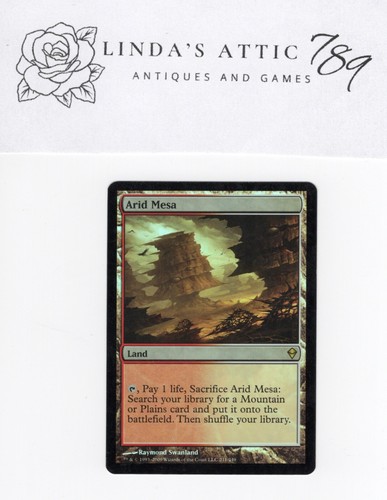 Arid Mesa | Magic MTG | Zendikar | LP | FOIL | LK 106/107/108 - Picture 7 of 8