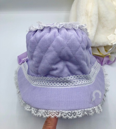 Vintage Lot of 3 Baby Girl Bonnets ~ Never Used ~ New Old Stock - Picture 8 of 9