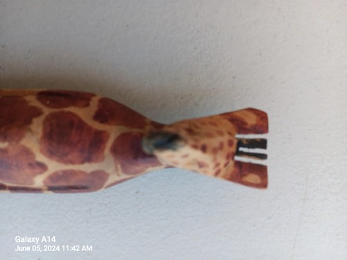 Hand Carved Made In Kenya Wooden Serving Spoons - Picture 13 of 16