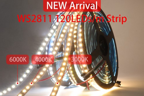 DC24V WS2811 Chasing Light Running Water LED Strip 120Leds/m Backflow Marquee - Picture 7 of 13