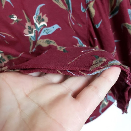 Free People Rückenfreies Top Damen M Burgund Modal-Mix Boho Chic erdig fließend - Bild 6 von 11