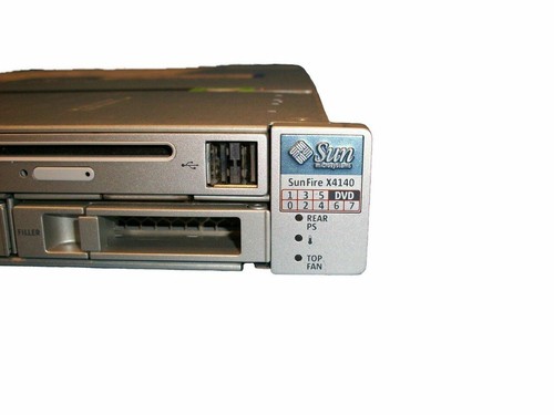 SunFire X4140 Server 2.3GHz 32GB RAM 5x 146GB HDD HBA RAID DVD-RW RAIL KIT - Picture 3 of 3