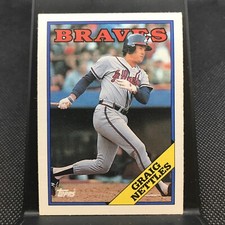 1988 Topps ~ Atlanta Braves ~ #574 Graig Nettles