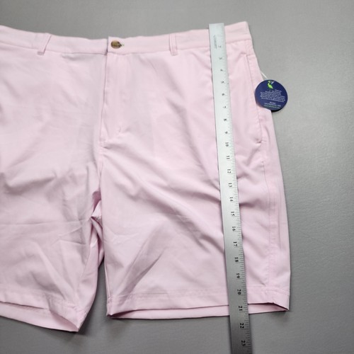 TailorByrd Performance Shorts Casual Flat Front Light Pink Men's Size 40 - Picture 7 of 11