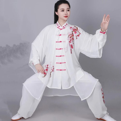Tai Chi Kleidung Taiji KungFu Uniformen Unisex Stickerei Elegant Kampfkunstkleidung - Bild 27 von 28