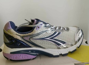 SCARPE DIADORA MYTHOS W AX TI IV DONNA 155175 01 C1401 WHITE BLUE GRIGIO RUNNING | eBay