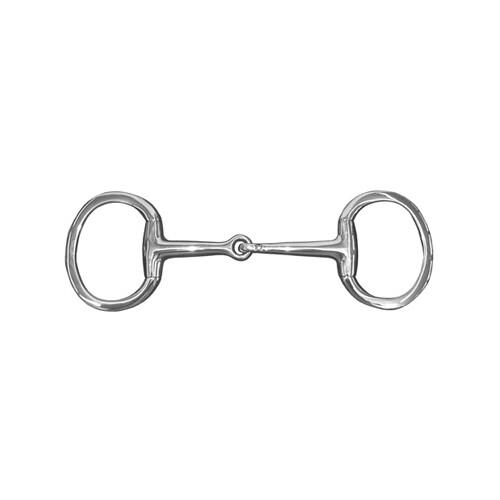 JHL Pro Steel Eggbutt Snaffle JHL Pro Steel Eggbutt Snaffle