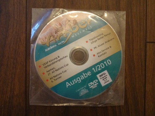 ** ARABER WELTWEIT ** PFERDE JOURNAL- ZEITSCHRIFT - FACH - LEKTÜRE - CD - 1/2010 - 第 1/1 張圖片