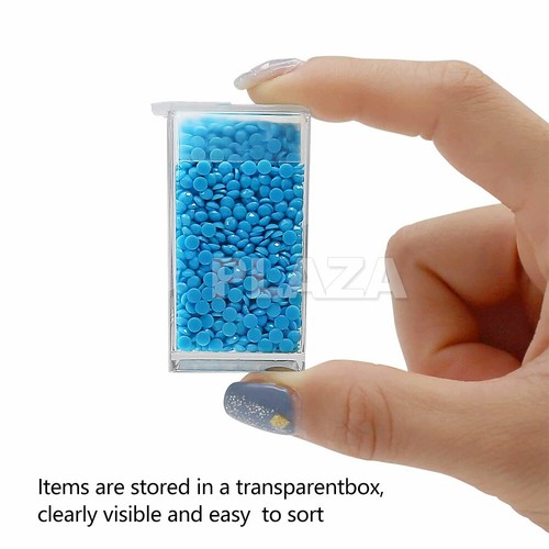 New 64 Grid Diamond Painting Storage Box Art Nail Bead Accessories Case Kit - Picture 3 of 10