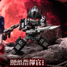 JIGUANGMAO OP. JGM-Q01D STEEL HEAD Q Dark Version Figure Collectible in stock