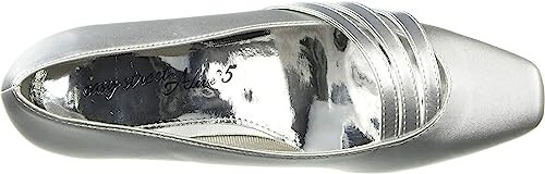 2 PARES Zapatos de Vestir Easy Street Para Mujer Plateados Atractivos y Emerinos 8 WW EE. UU. Para Mujer NUEVO - Imagen 6 de 12