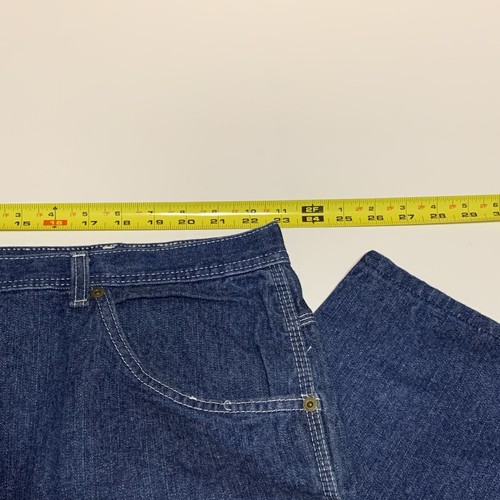 Men’s KEY Carpenter Blue Jeans Workwear Size 46x30 - Picture 4 of 8