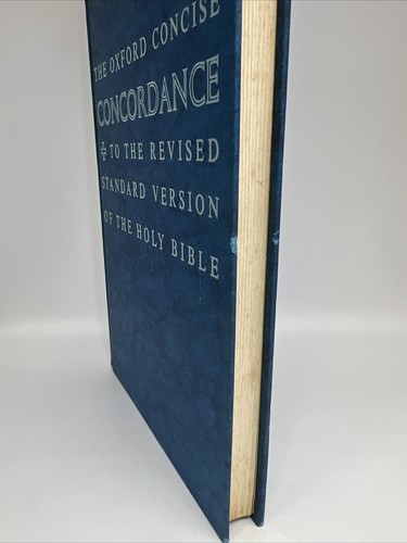 Oxford RSV Bibel Konkordanz 1962 Hardcover Vintage religiöse Referenz sehr guter Zustand - Bild 9 von 11