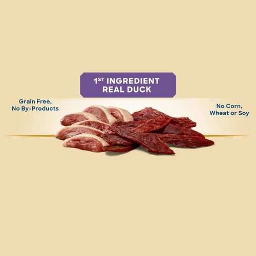 🔥DAILY SALE🔥 Golden Rewards Duck Flavor Premium Dry Jerky Treats Dogs 64 oz - Picture 4 of 6