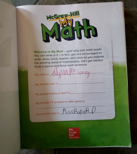 McGraw-Hill MY MATH Grade 4 * Volume 2 - Imagen 3 de 3