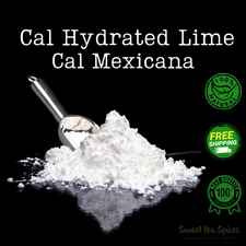 Cal Mexicana  - Cal Lime -Slaked Lime Calcium Hydroxide - Pickling -Tree Paint