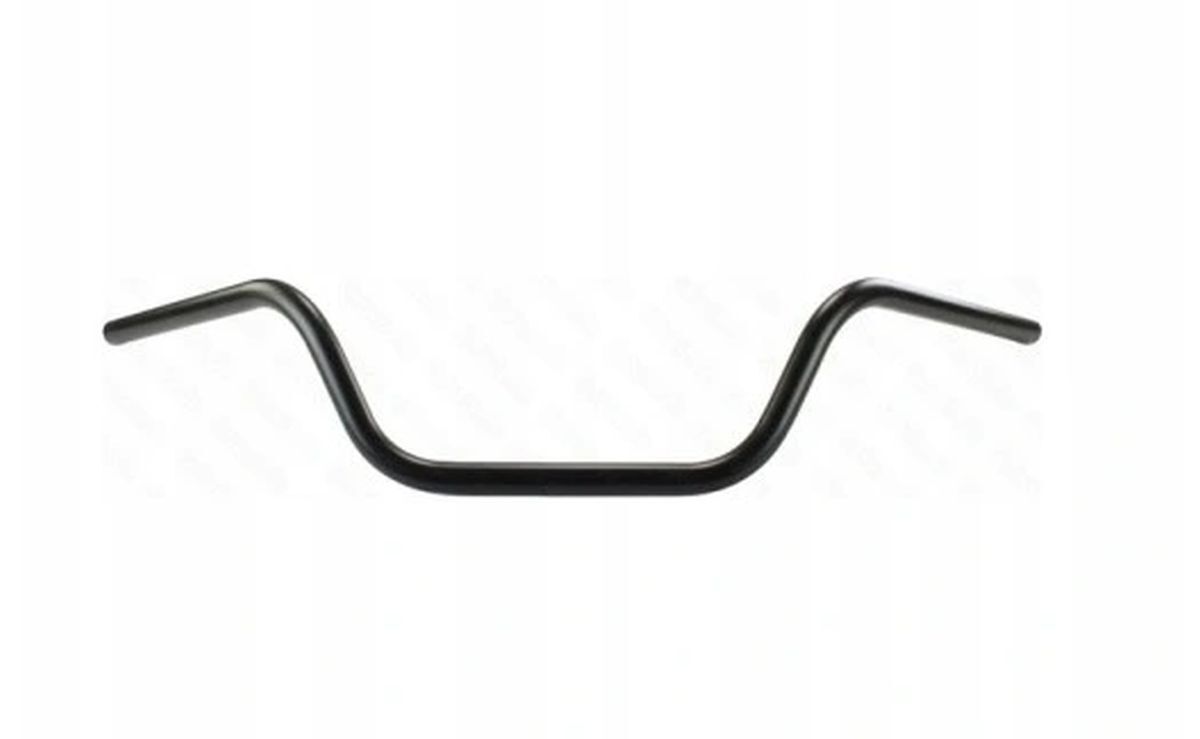 Guidon en acier 25.4 mm Mystic noir de 905 mm pour vélo de ville et custom