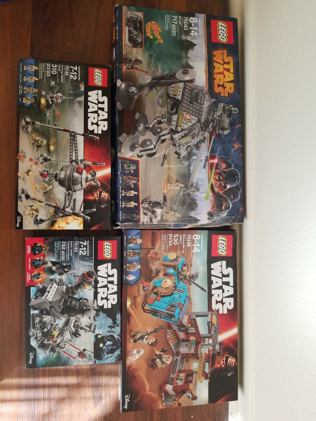 LEGO STAR WARS LOT 75043 75148 75142 75183 Discontinued Brand New Sealed OOP LEGO STAR WARS LOT 75043 75148 75142 75183 Discontinued Brand New Sealed OOP