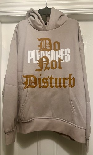 Authentic Pleasures Do Not Disturb Hoodie Silver size XXL - Picture 1 of 5