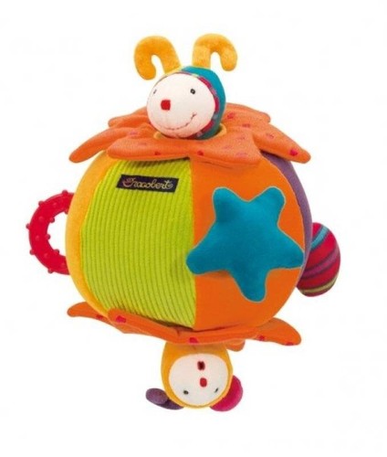 ㉚ - Doudou Eveil Activité Balle Dragobert vente en gros Grelot Pouet ... Moulin Roty