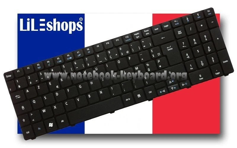 Clavier Français Original Acer Aspire 7750 7750G 7750Z 7750ZG Série NEUF - Photo 1/1