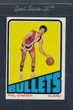 1972/73 Topps #102 Phil Chenier Bullets EX/MT *1371