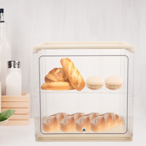 Bread Container Bread Storage Bread Box For Kitchen Countertop Plastic Bread Box - Picture 10 of 12