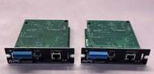 LOT OF 2 GENUINE APC SMART SLOT AP9619 UPS NETWORK MANAGEMENT CARDS