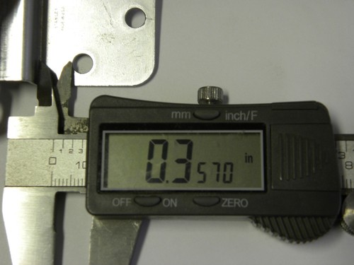 4er-Pack Stanley USA halb verdecktes 3/8" versetztes Türscharnier Küche Bad Schrank ES - Bild 11 von 14