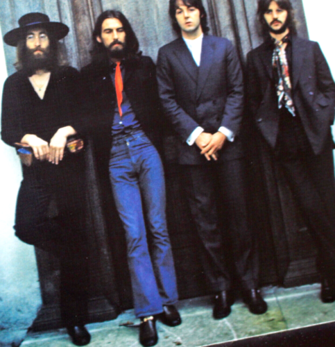 THE BEATLES ABBEY ROAD DELUXE LP PROMO POSTER BUCH FAST NEUWERTIG SELTEN