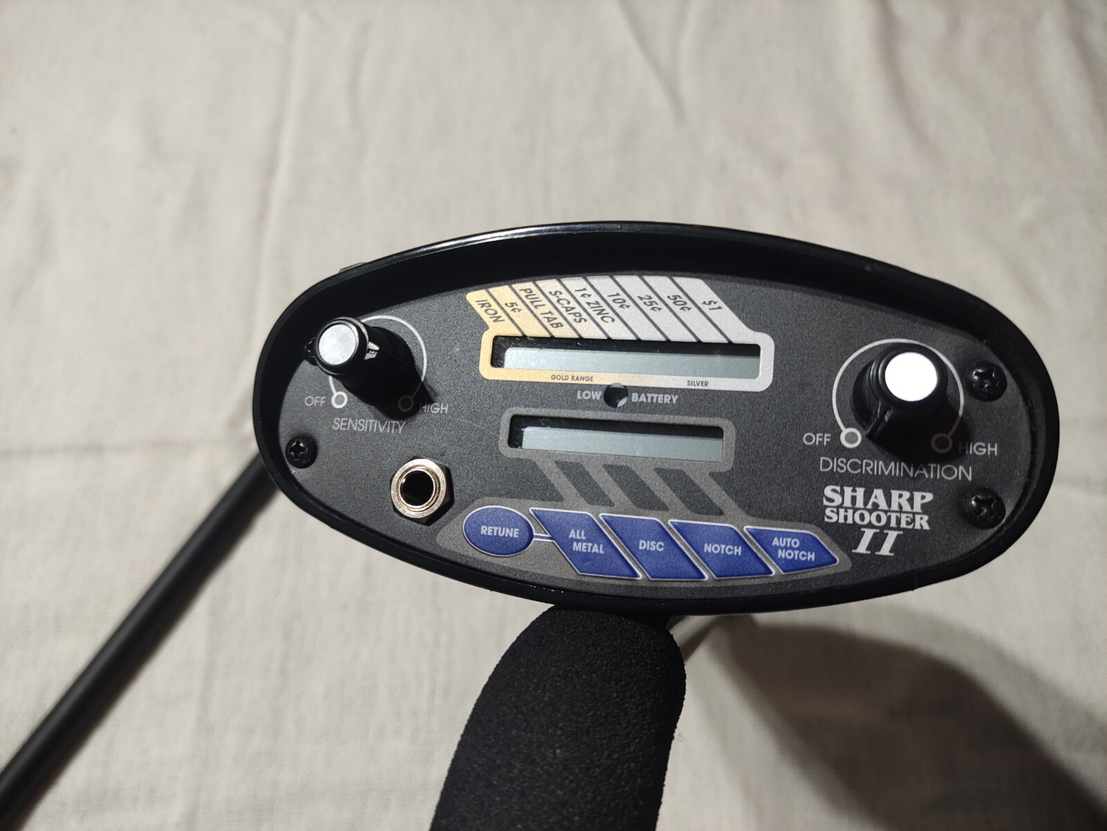 Bounty Hunter SS2 Sharp Shooter II Metal Detector, No Headphones eBay