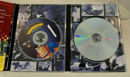SUPERMAN: The Animated Series - Vols. 1 & 2 (DVD, 2004, 36 Episodes on 4 discs) - 第 4/6 張圖片