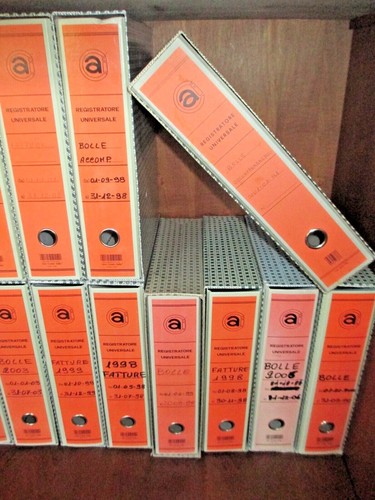 LOTTO 19 RACCOGLITORE ad ANELLO (Archiviazione /Ufficio - Dorso 8 cm.) BEFERA - Foto 3 di 7