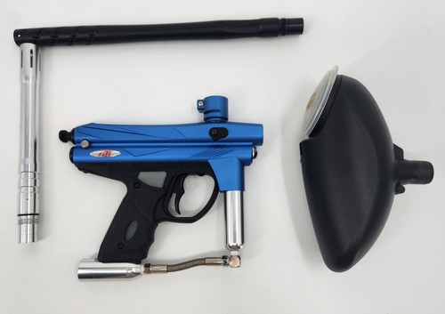 Piranha GTI Paintball Gun GTI CZH04761 Marker Blue VGC
