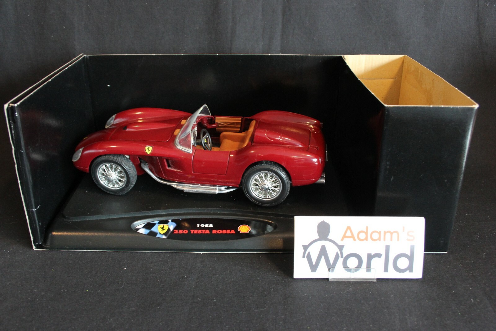 Shell Collezione Classico Ferrari 250 Testarossa 1 18 dark red (PJBB) Shell Collezione Classico Ferrari 250 Testarossa 1 18 dark red (PJBB)