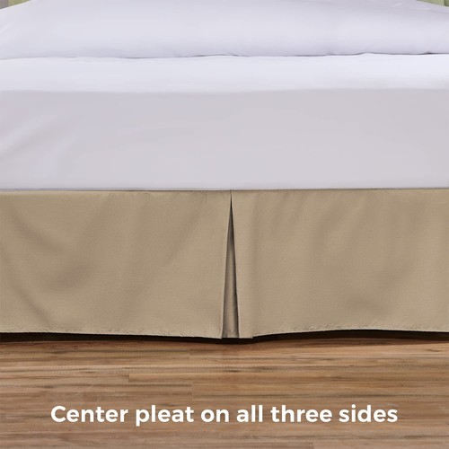 Tailored Bed Skirt with Split Corners - 14 Colors and lots of sizes - Blissford  - Bild 103 von 113