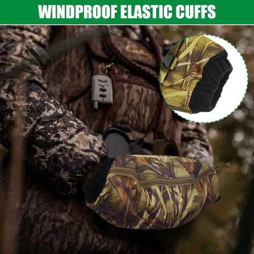 Taktischer Handwärmer Muff Weste Drop Pouch für Winter Outdoor Jagd Fußball - Bild 8 von 11