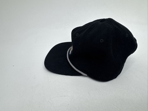 Hurley corduroy men’s half Moon Bay hat rope strap adjustable back - Picture 4 of 10