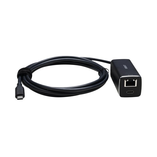 USB-C auf Ethernet Adapter, 10 100 Mbps, Power over Ethernet (PoE) Unterstützung, Du...