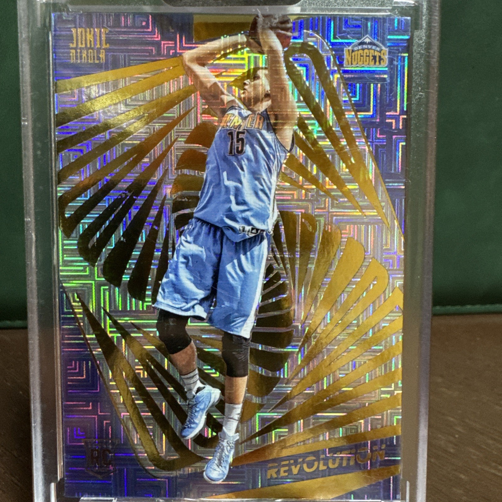 2015-16 Panini Revolution Nikola Jokic Infinite Rookie RC #114 Nuggets