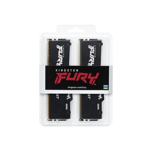 32GB Kingston Technology Fury Beast RGB DDR5 5600MHz Dual Memory Kit (2 x 16GB) - Picture 2 of 3