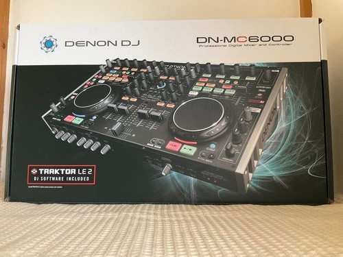 DENON DN-MC6000 DJ Controller Dual Turntable TRAKTOR LE 4ch Real Mixer USB - Picture 5 of 16